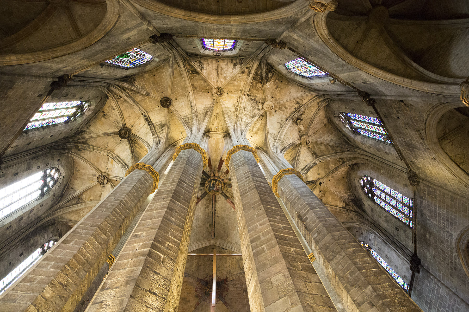 Apsis in the cathedral of the sea, Santa María del Mar