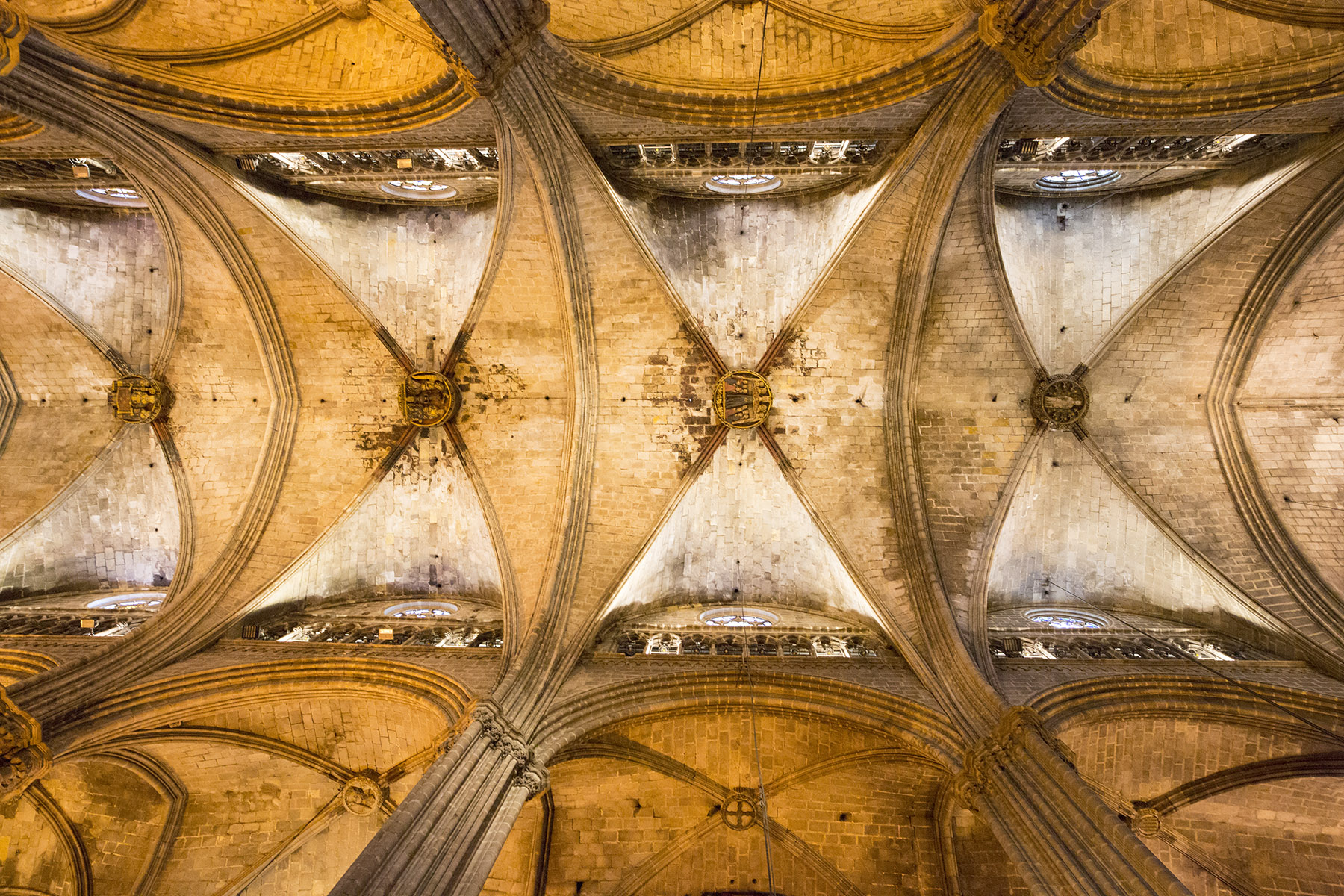Gothic Quarter Cathedral roof