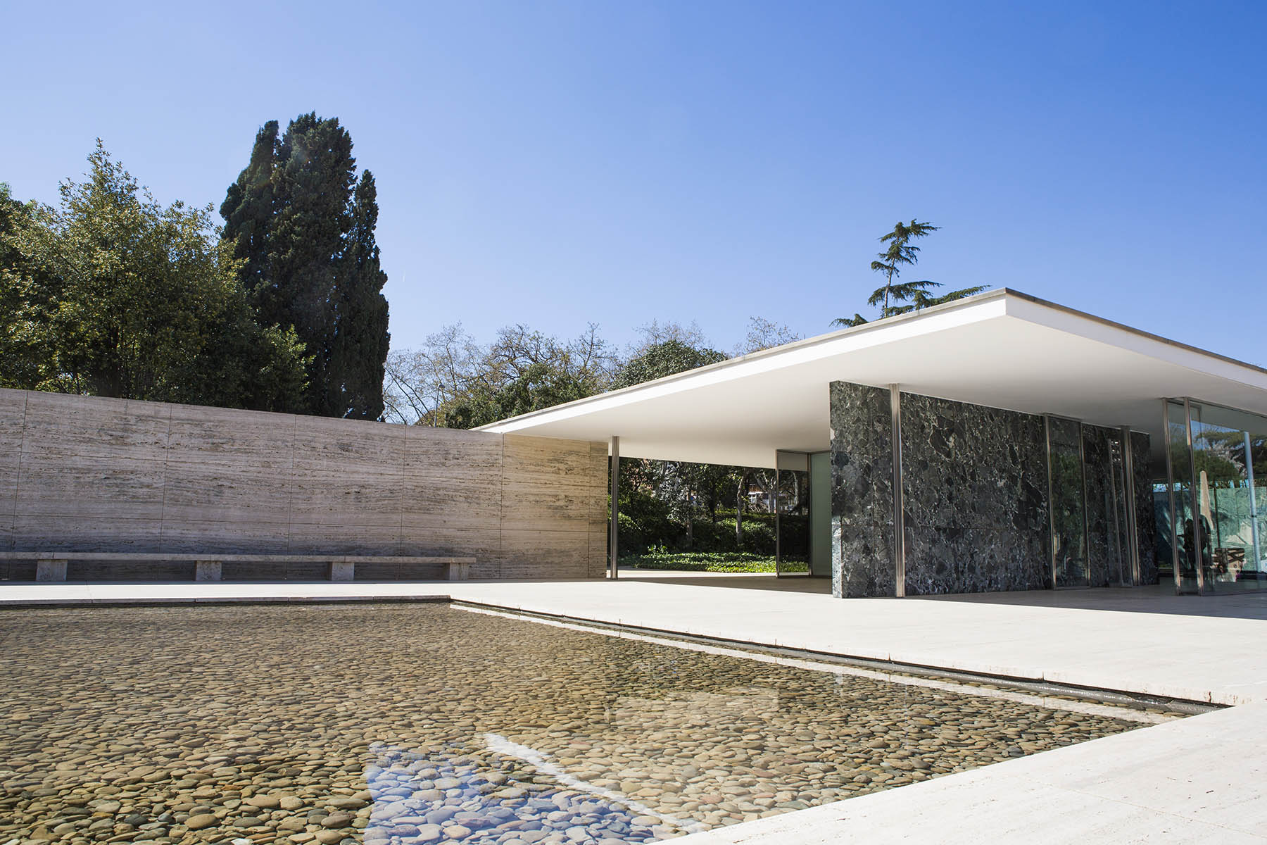 Mies van der Rohes Barcelona Pavilllion