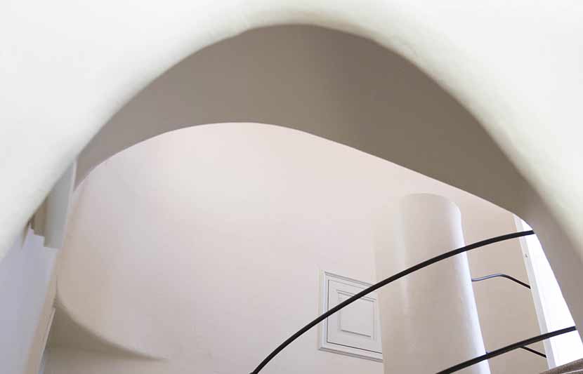 Vaults and staircase in Casa Batlló 