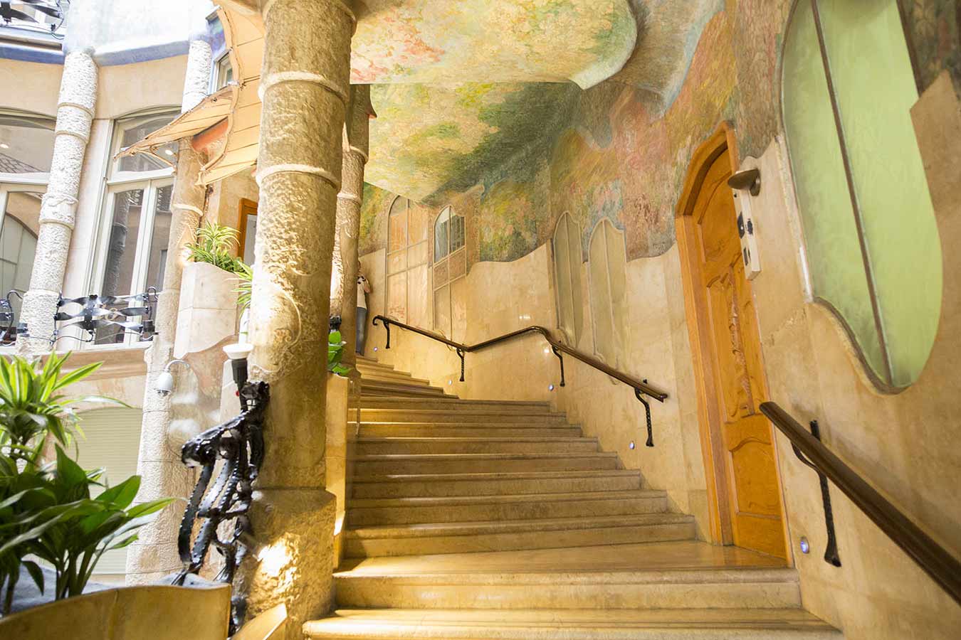 Staircase in Casa Milà
