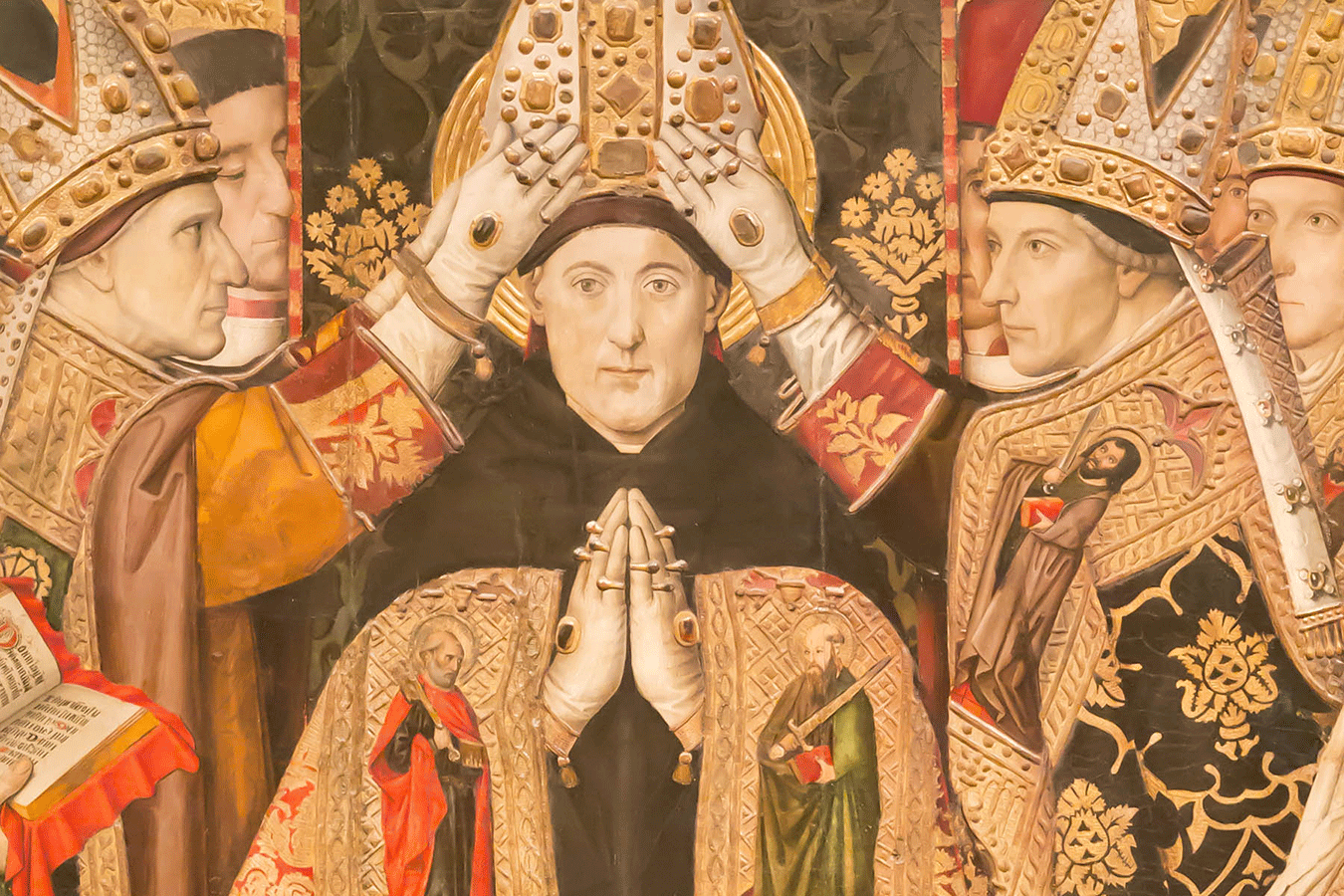 The santification of Saint Augustine