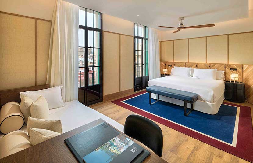 Junior suite in Barcelona Hotel