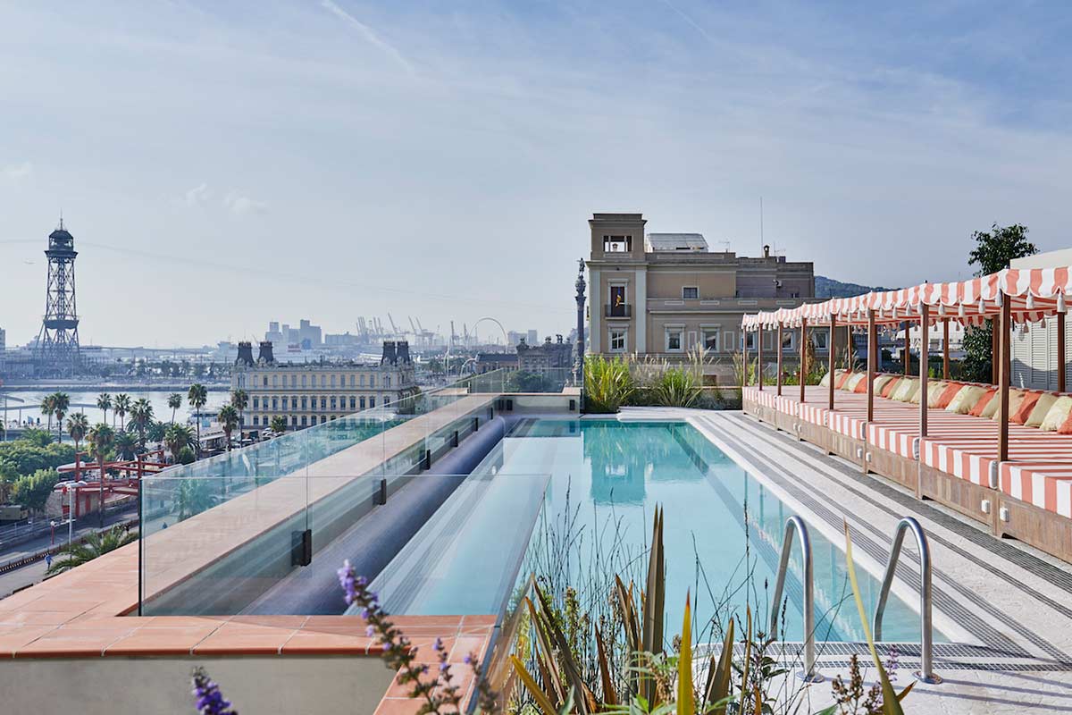 Soho House pool