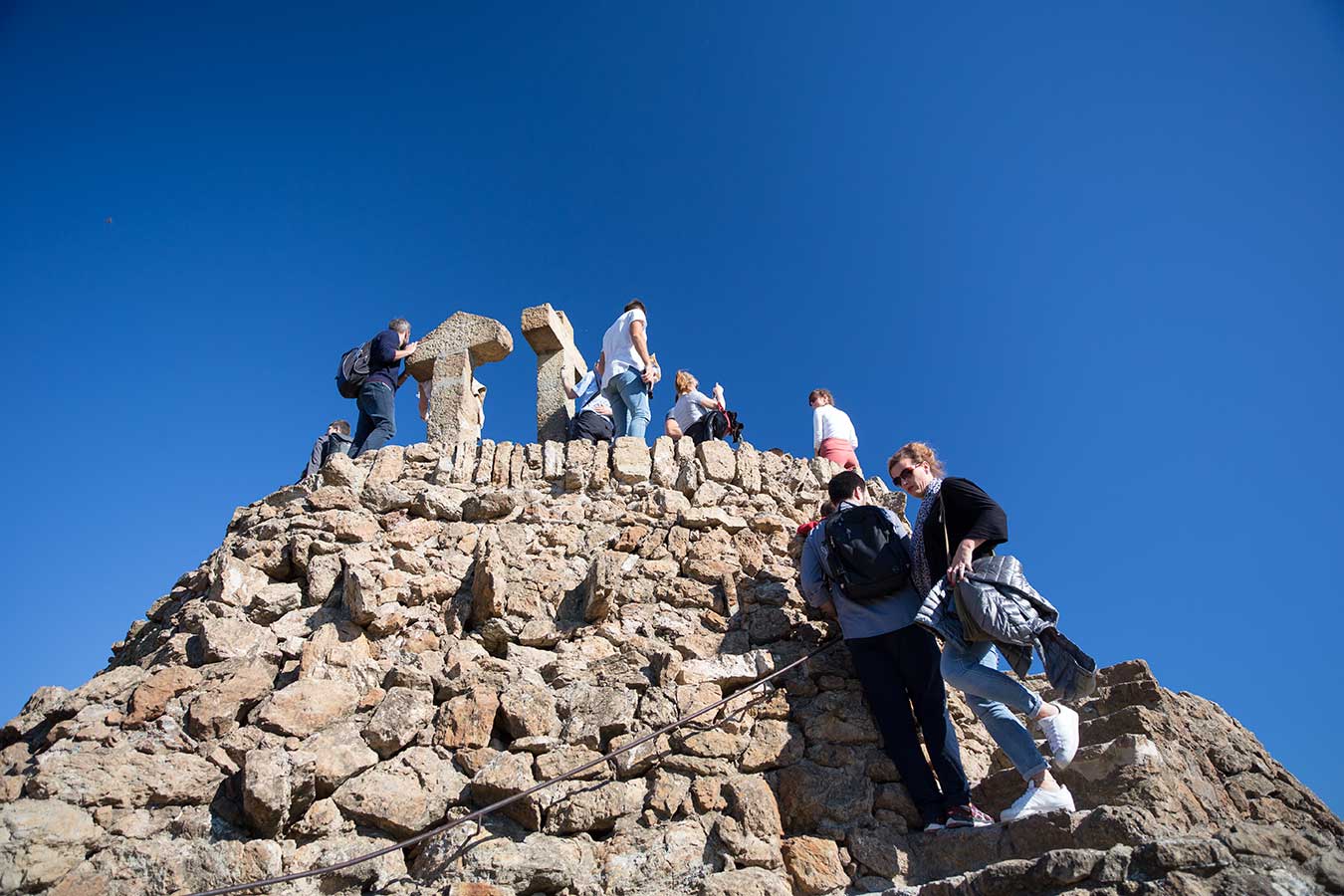 Turó de les tres creus i Park Güell, De tre kors bakke eller Golgotahøjen, Barcelona