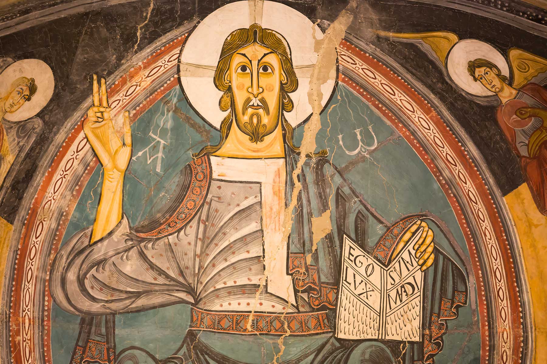 romanesque taull pantocrator