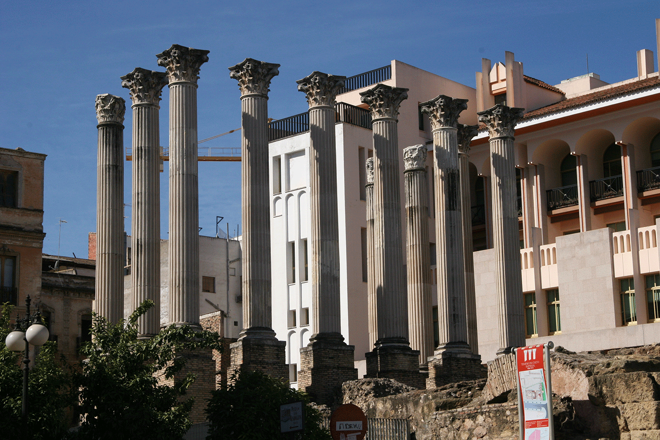Roman graveyard in Barcelona