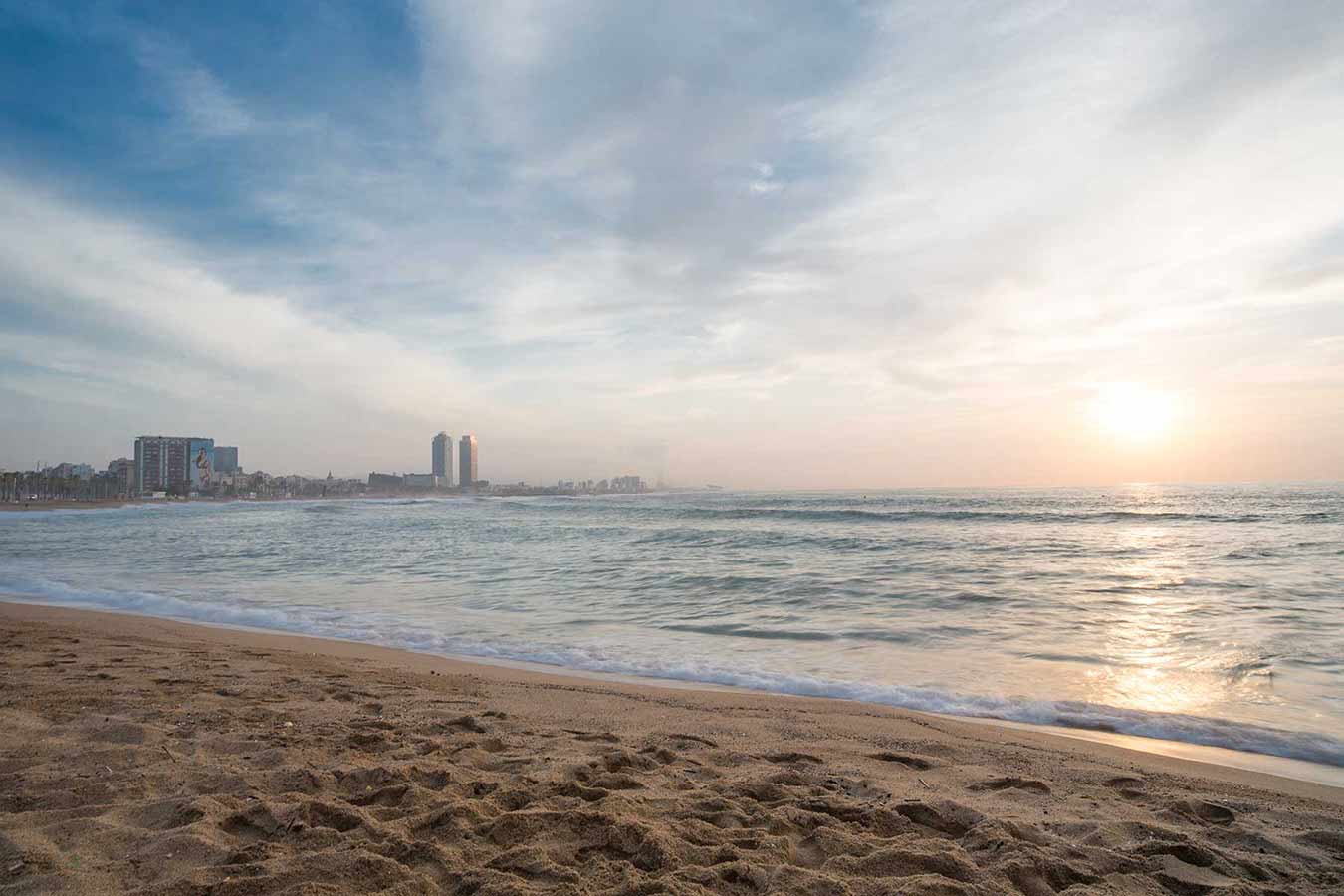 Stranden i Barcelona 