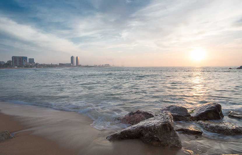 Barcelona beach