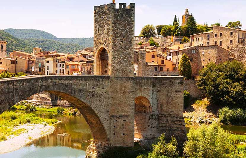 Medieval bridge Besalu