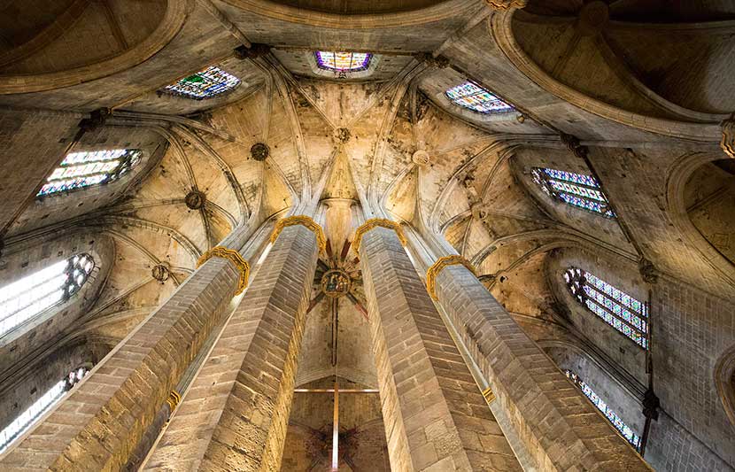 Gotisk kirke i Barcelona