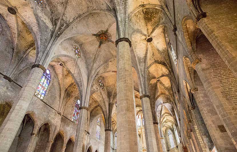 Santa Maria del Mar i Barcelona