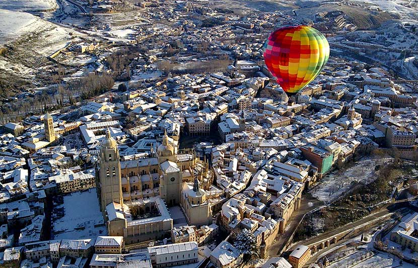 Heißluftballonfahrt