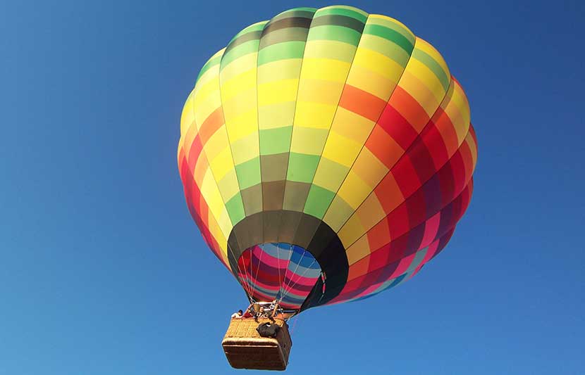 Flyvning i luftballon