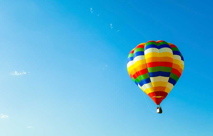 Flyvning i luftballon