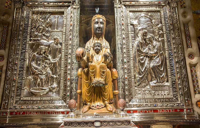 Montserrat black madonna