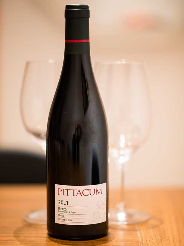 Wine bu the winery Pittacum.